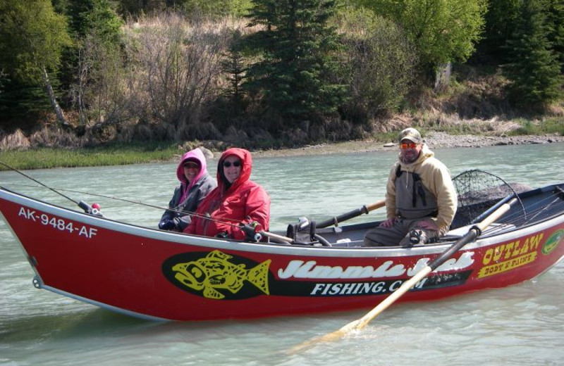 Fishing at Jimmie Jack's Alaska Fishing Lodges.