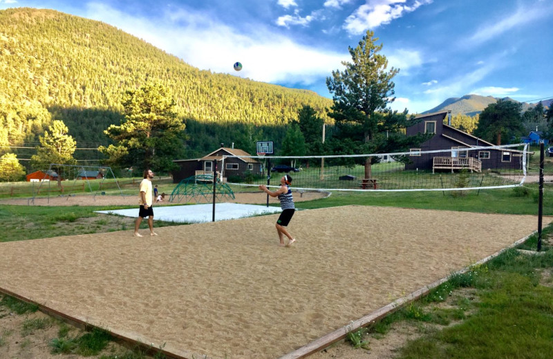 Volleyball at Valhalla Resort.