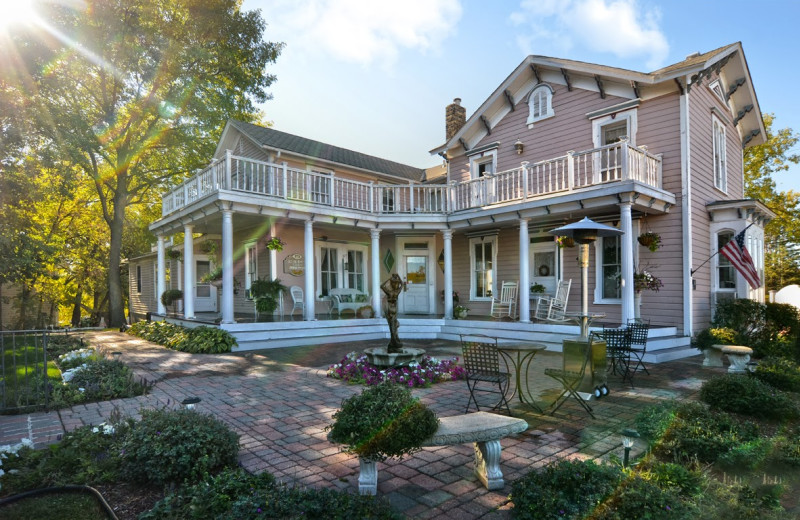 Exterior view of Bird House Inn & Gardens.