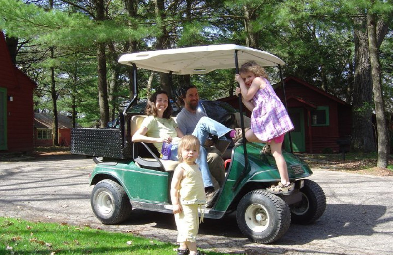 Family fun at Birchcliff Resort.