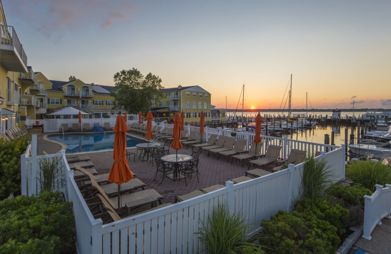 Outdoor pool at Saybrook Point Inn, Marina & Spa.