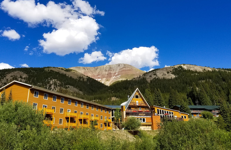 Exterior view of Lodge by the Blue.