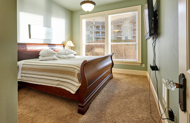 Bedroom at Admiral's Beach Retreat.