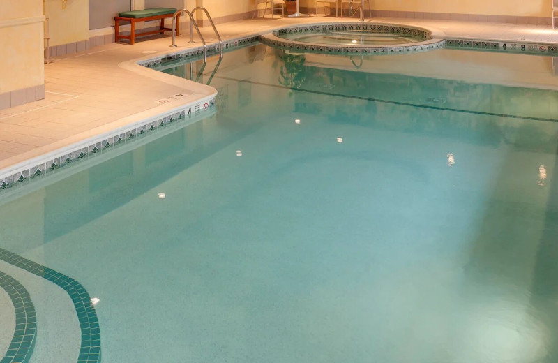 Indoor pool at Hampton Inn Buffalo-Williamsville.