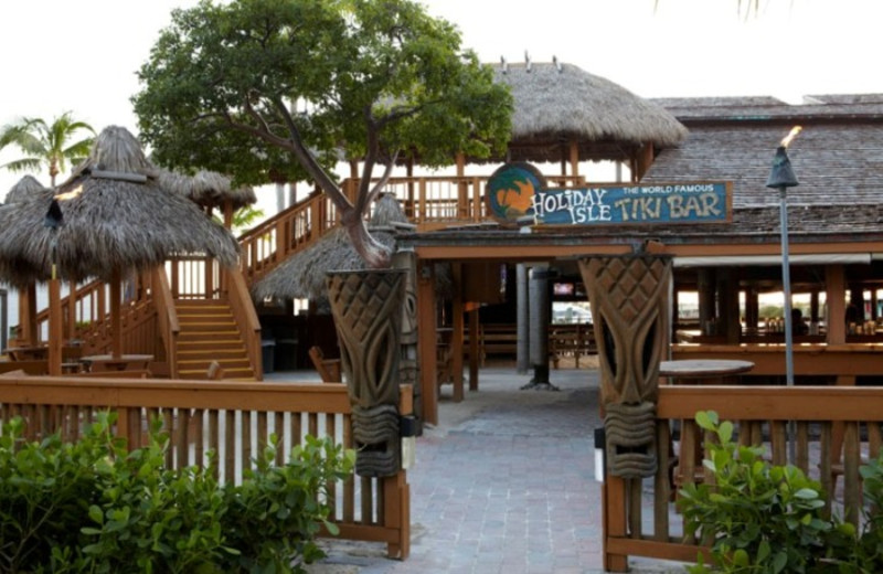 Tiki Bar at Postcard Inn Beach Resort & Marina at Holiday Isle.