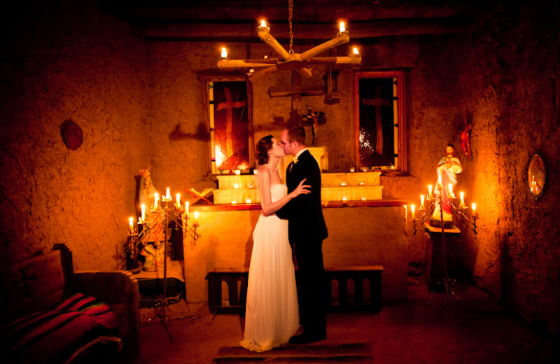 Wedding at Hacienda Vargas Bed and Breakfast.