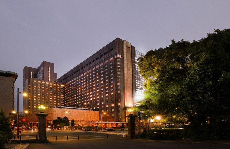 Exterior view of Imperial Hotel Tokyo.