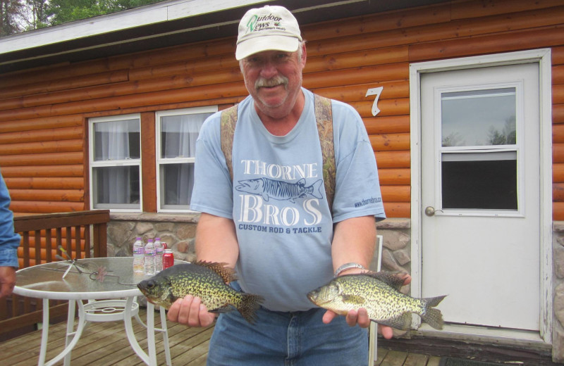 Fishing at Kec's Kove Resort.