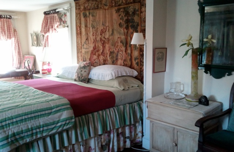 Guest room at Conyers House Country Inn & Stable.