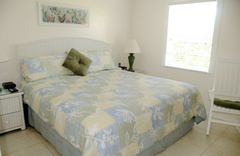 Rental bedroom at Beach Vacation Rentals.