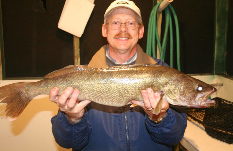 Fishing at White Birch Resort.