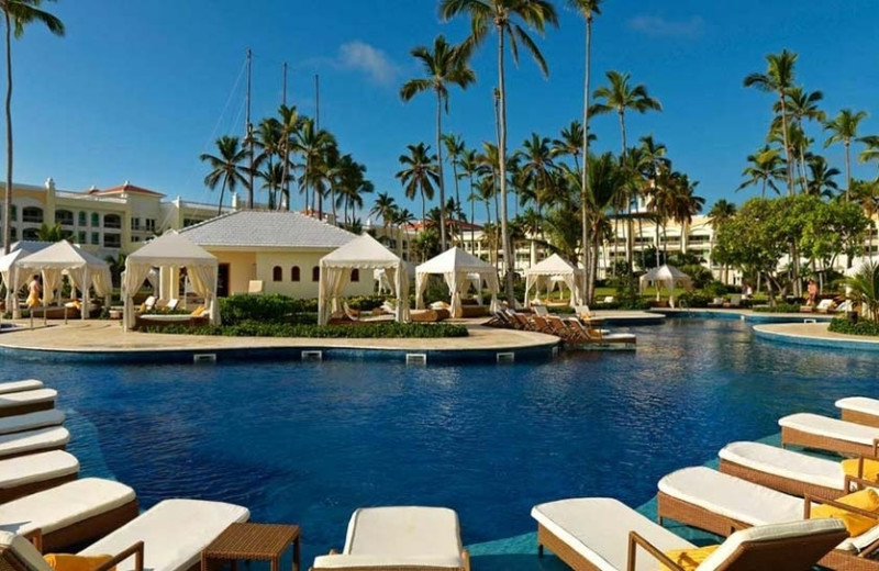 Outdoor pool at Iberostar Grand Hotel Rose Hall.