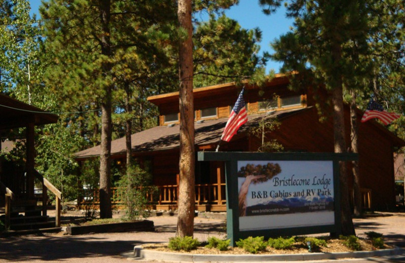 Exterior view of Bristlecone Lodge.