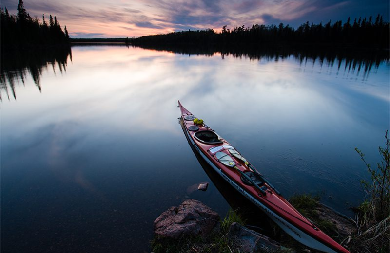 Kayaking at Terrace Point.