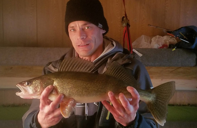 Fishing at Rusty Moose Resort.