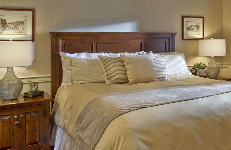 Guest room at The Green Mountain Inn.