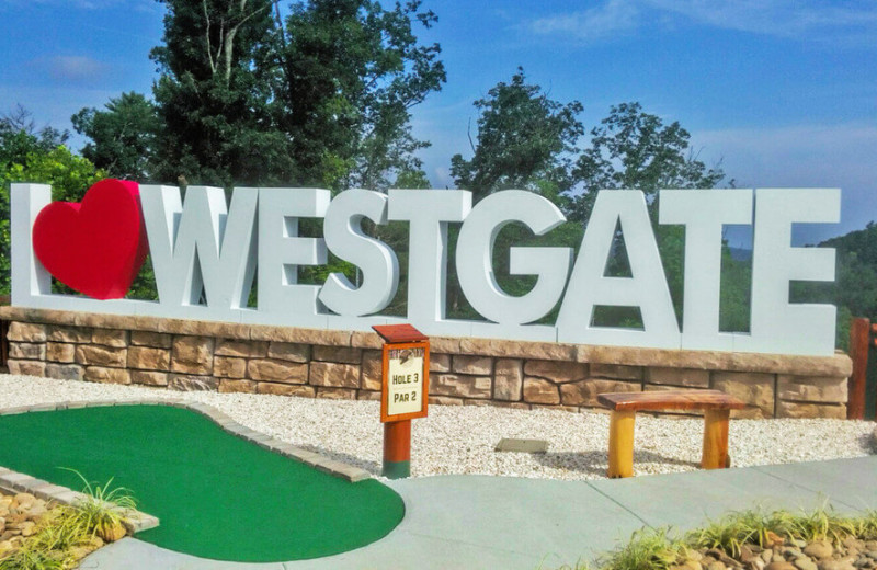 Mini golf at Westgate Smoky Mountain Resort & Spa.