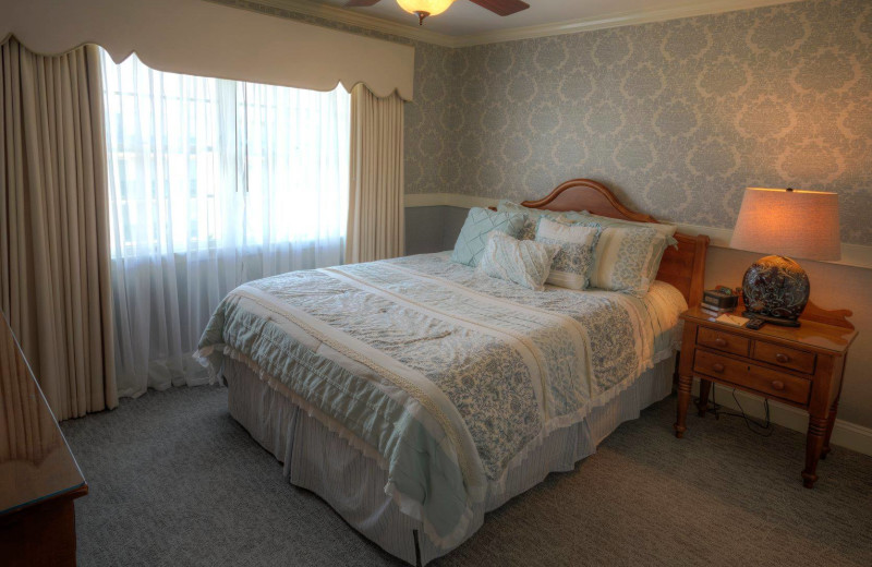 Guest room at Boardwalk Plaza Hotel.