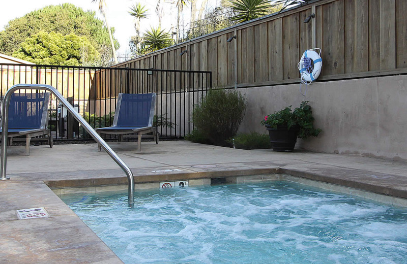 Outdoor pool at Monterey Peninsula Inns.