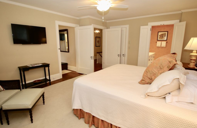 Rental bedroom at Sandhills Rentals.