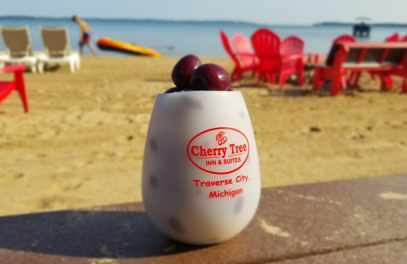 Beach at The Cherry Tree Inn & Suites.