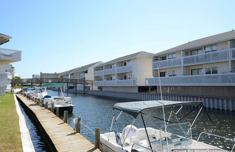 Canal view at Sandpiper Cove.