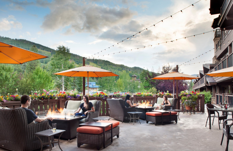 Patio at Manor Vail Lodge.