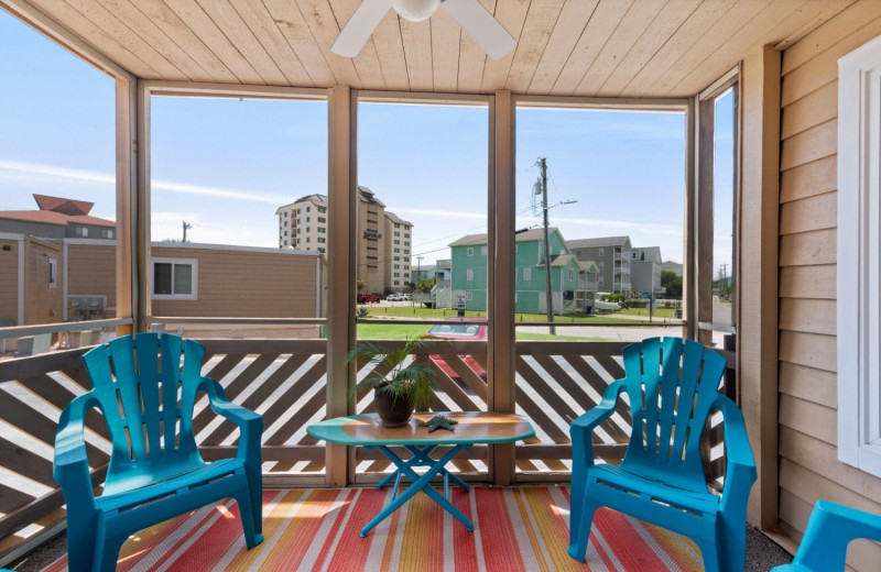 Rental balcony at Condo World.