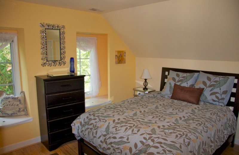 Guest room at The Inn at 400 West High.