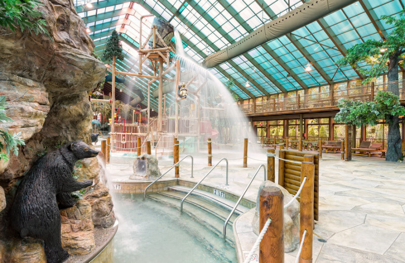 Indoor water park at Westgate Smoky Mountain Resort & Spa.