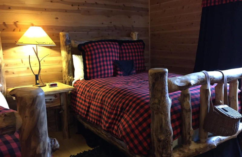 Guest room at Favorite Bay Lodge.