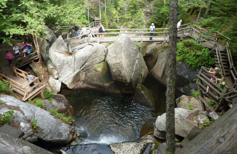 Scenic view at Mill Falls at the Lake.