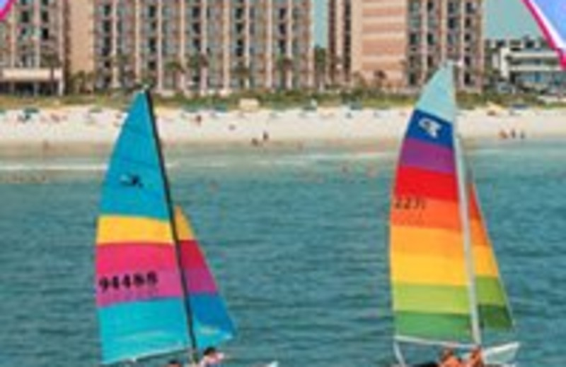 Sandcastle Oceanfront Resort At The Pavilion Myrtle Beach Sc The Sandcastle Oceanfront Resort Is Center Of All That Myrtle Beach Has To Offer Just Blocks From Famous Pavilion It S Within Walking
