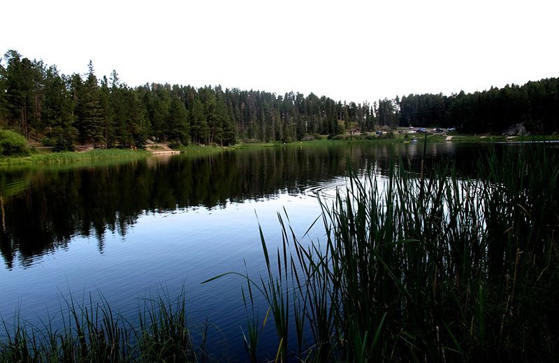 Lake near Rushmore Express Inn & Family Suite.