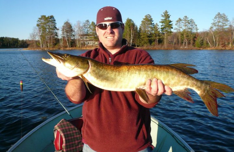 Fishing at Golden Rule Resort.