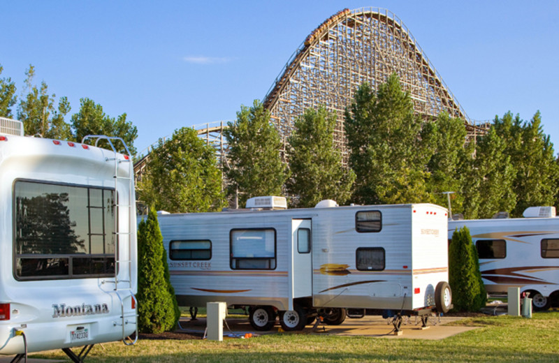 RV campground at Lighthouse Point.