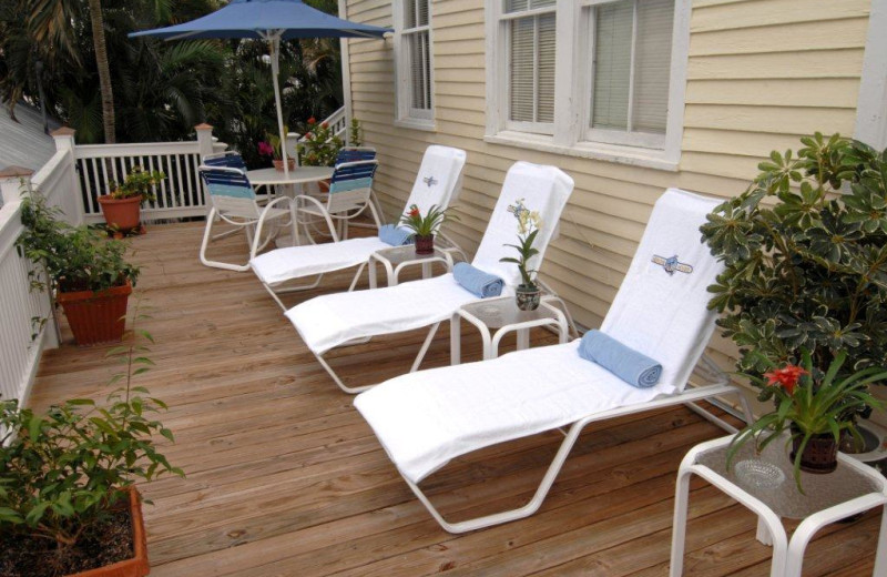 Deck chairs at The Heron House & Heron House Court.