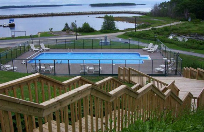 Outdoor Pool at Atlantica Hotel