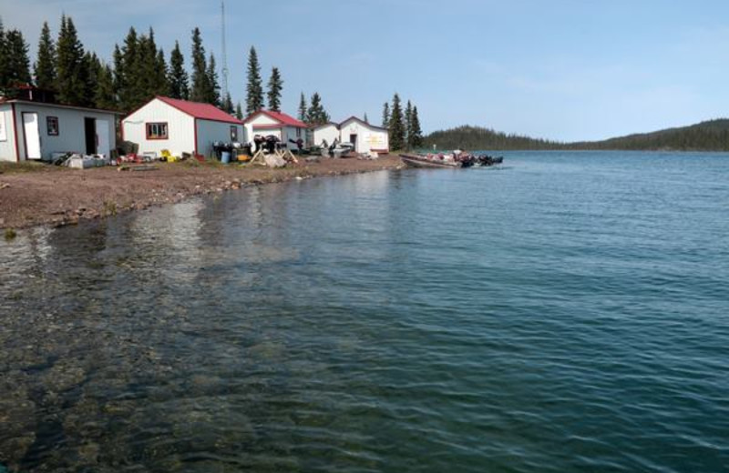 Cabins at Plummer's Arctic Fishing Lodges.