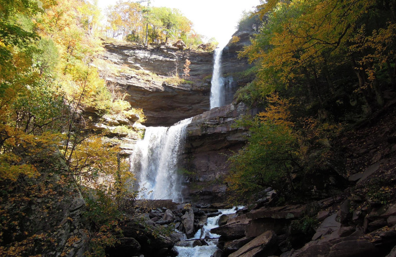 Waterfall near Albergo Allegria.