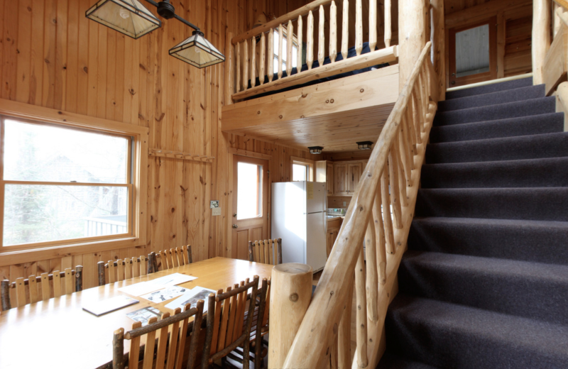 Cabin kitchen at YMCA Camp Du Nord.