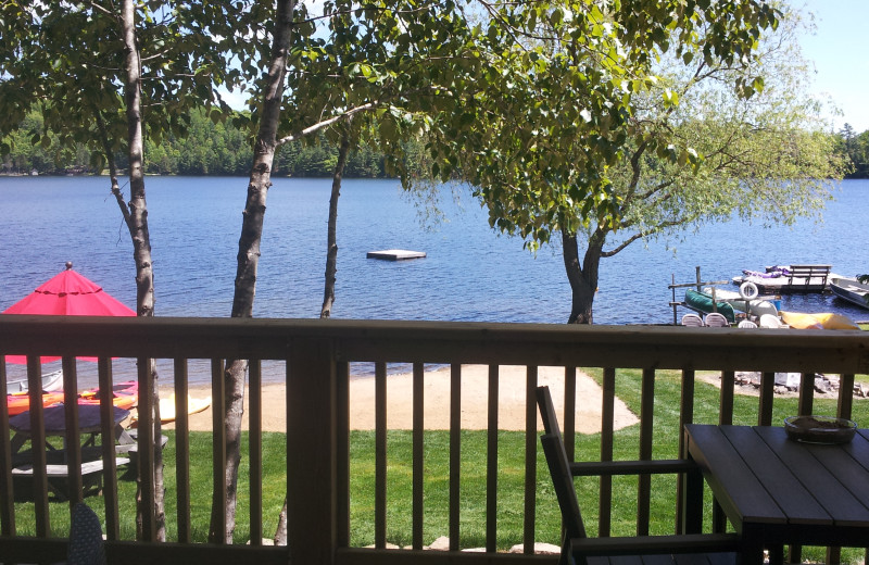 Lake view at Ogopogo Resort.