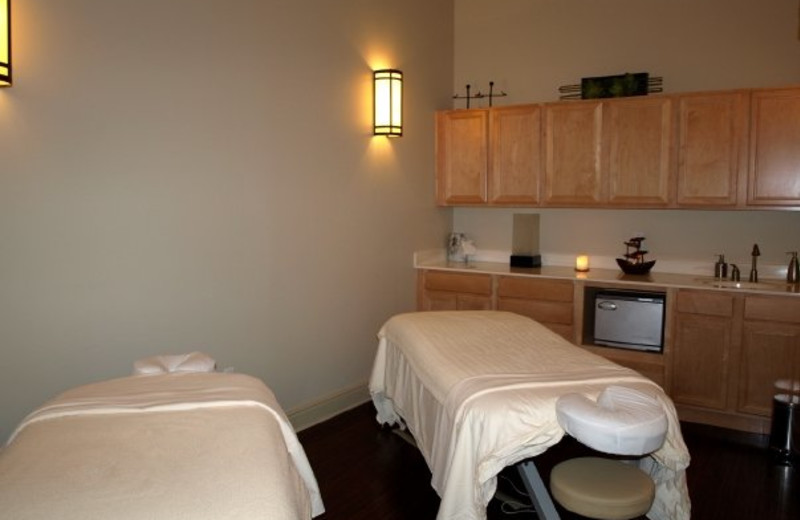 Spa massage tables at The Palms of Destin Resort & Conference Center.