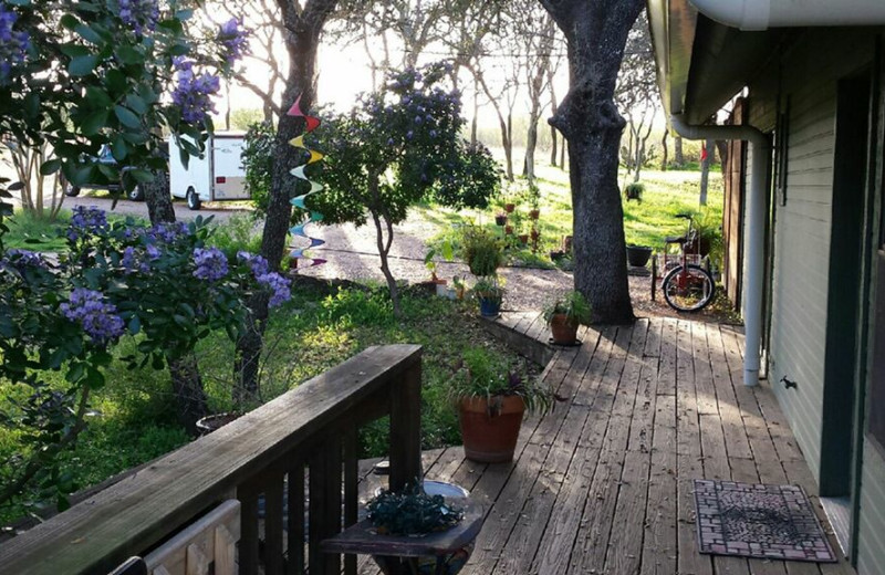 Patio at Sunrise Chateau.