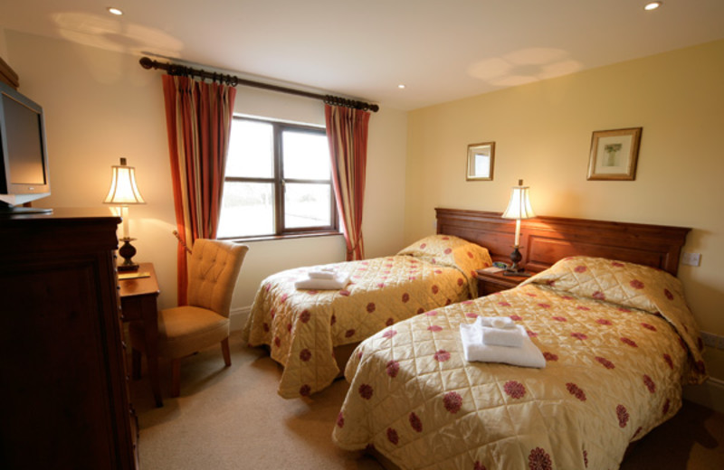 Guest room at Adare Manor Limerick.