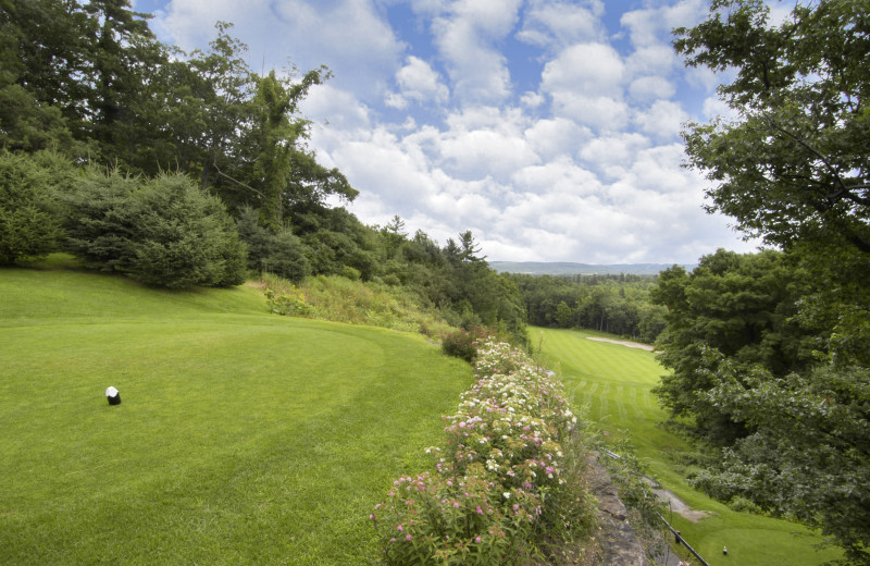 Golf course at Fairmont Le Chateau Montebello.