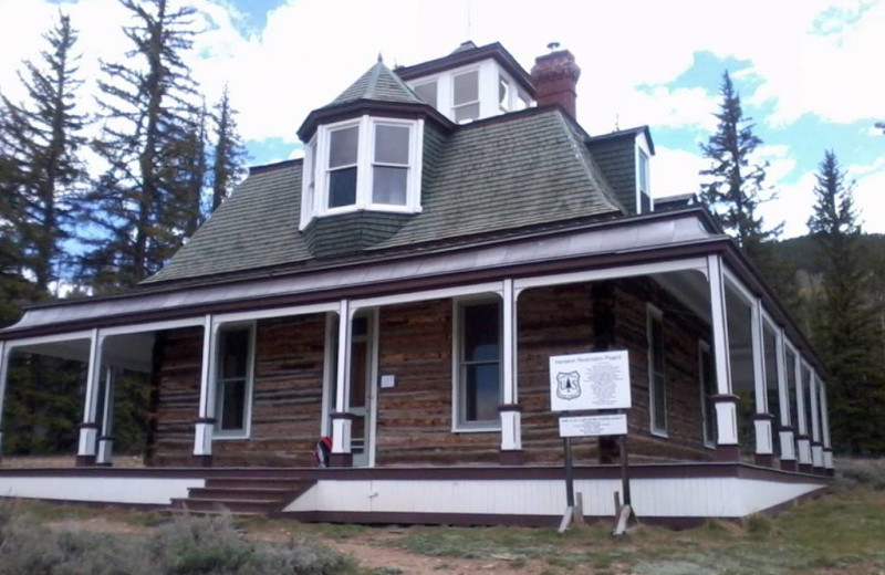 Dexter built Interlaken Resort in the 1800's but it only had about 20 years before it was deserted. His home in Leadville is in the original state, unfortunately Interlaken has fallen into disrepair. Volunteer groups are slowly restoring these beautiful buildings.