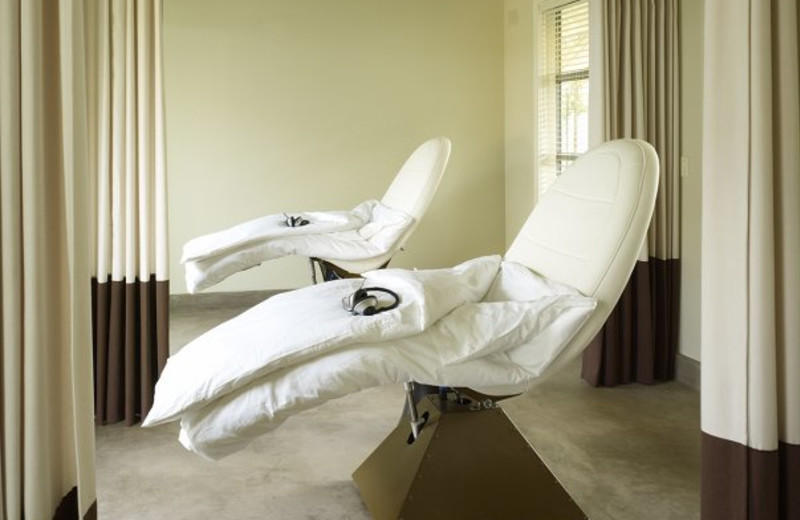 Spa treatment at Solage Calistoga.