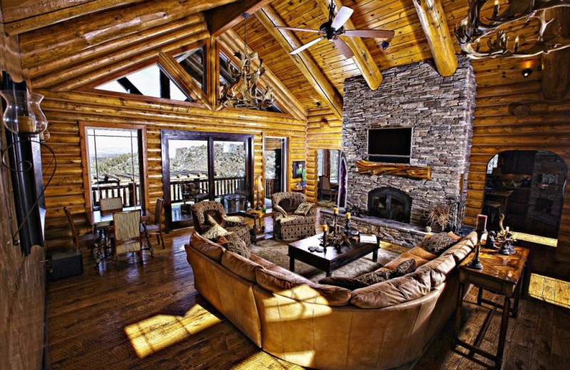 Living room at Bryce Canyon Estate.