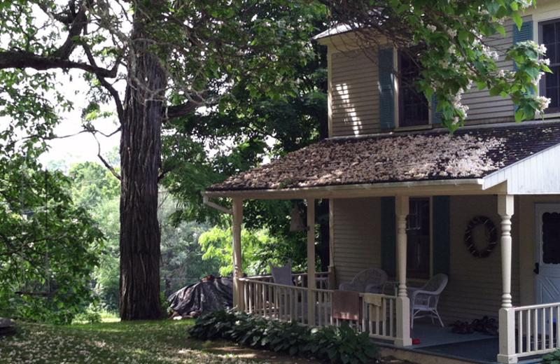 Exterior view of The Inn at Neshobe River.